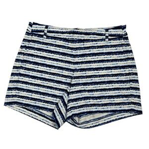 Spanx Sunshine Shorts 6" Blue Painted Stripe